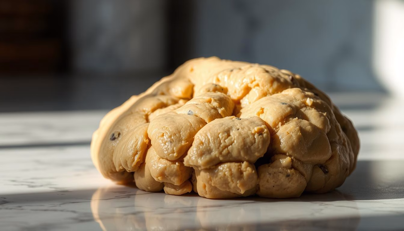 sticky dough