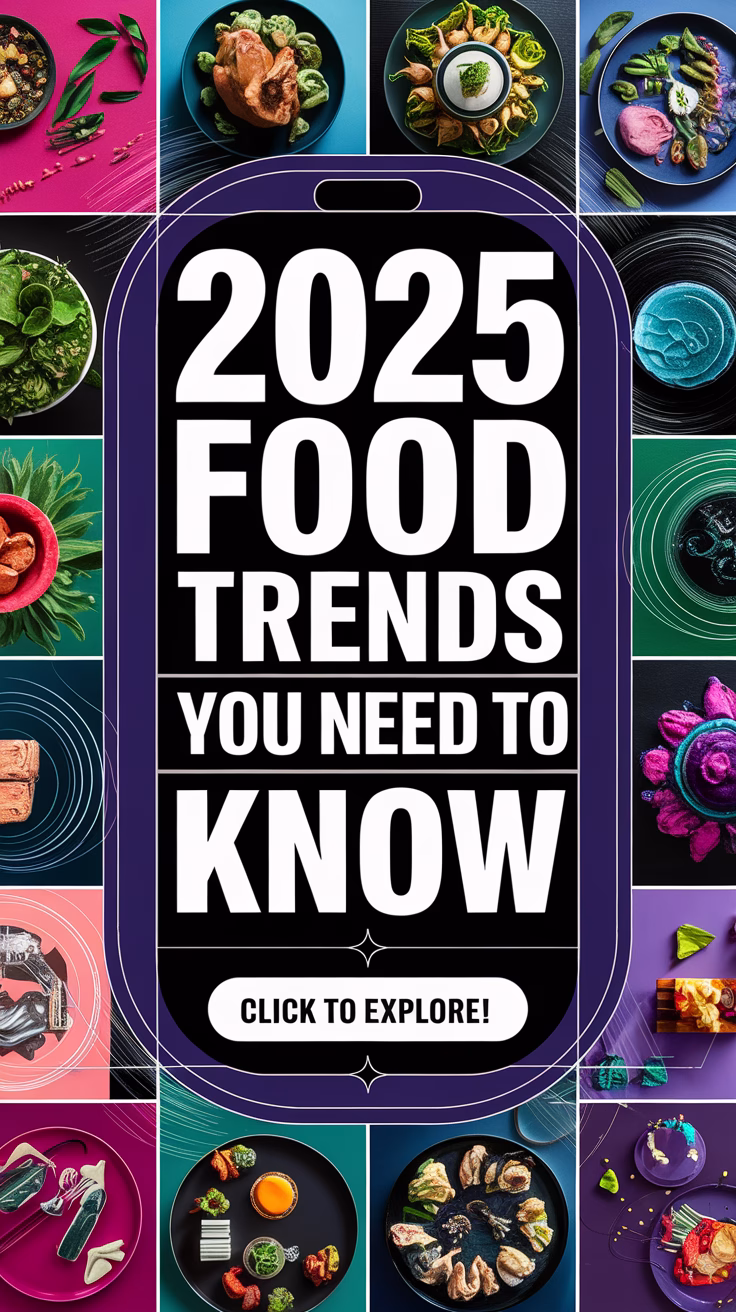 2025 Food Trends Shaping the Future