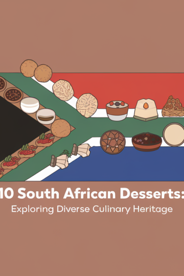 10 South African Desserts: Exploring Diverse Culinary Heritage