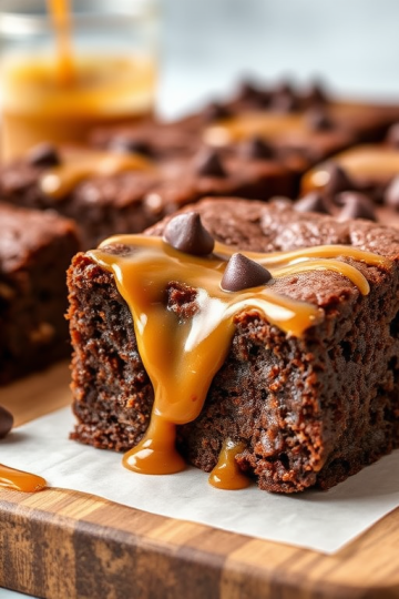 Ghirardelli Caramel Brownies Everyone Adores