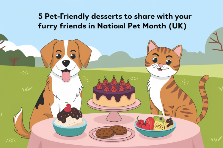 5 Pet-Friendly Desserts to Share With Your Furry Friends in National Pet Month 2025 (UK)