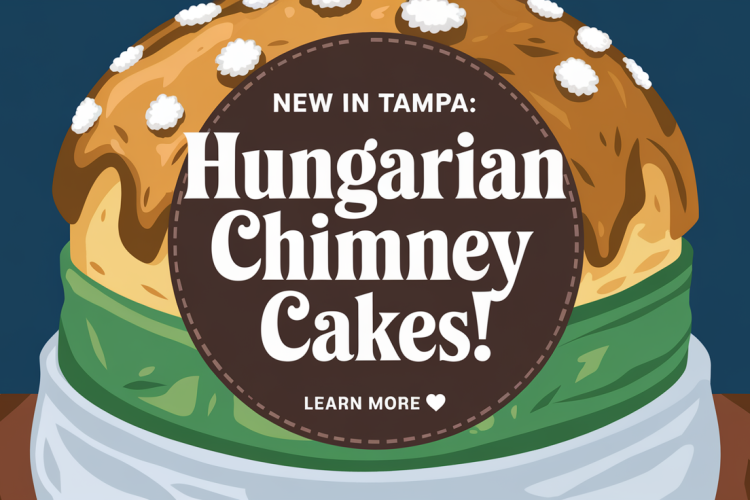 Twisted Rolls Expands to New Tampa with Hungarian Chimney Cakes