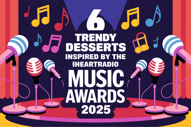 6 Trendy Desserts Inspired by the iHeartRadio Music Awards 2025