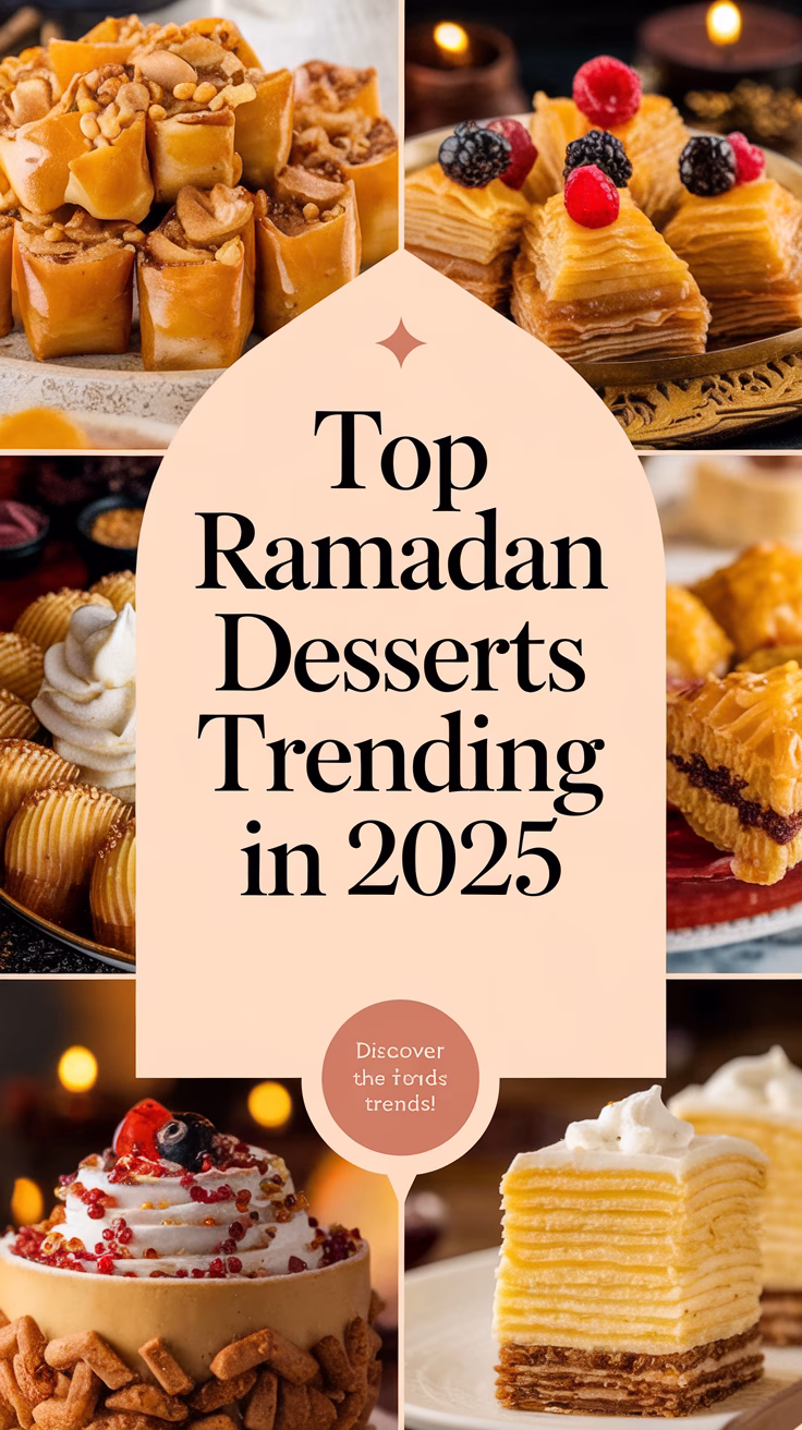 Top Ramadan Desserts Trending in 2025