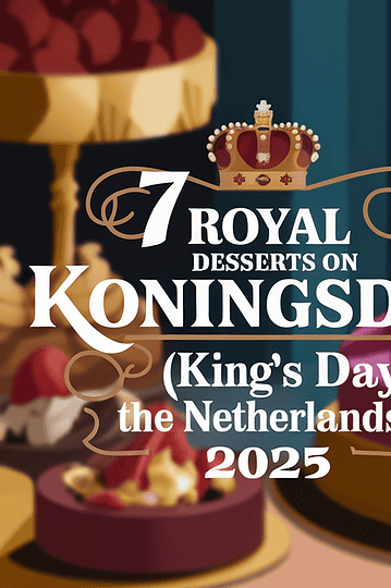 7 Royal Desserts to Delight on Koningsdag (King's Day) in the Netherlands 2025