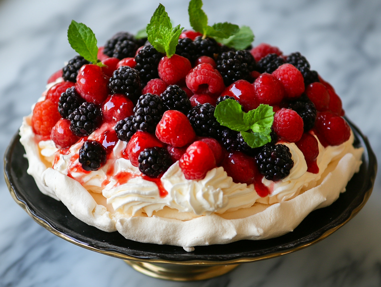 Berry Patch Pavlova