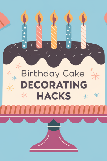 Birthday Cake Decorating Hacks
