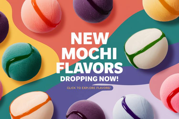 New Bubbies Mochi Ice Cream Flavors Unveiled