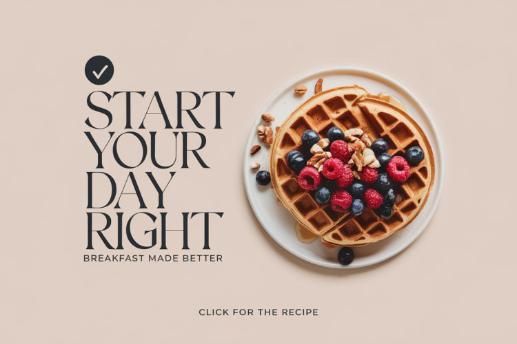 Protein Waffles Revolutionize Breakfast Trends