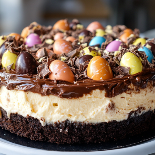 Cadbury Egg Cheesecake