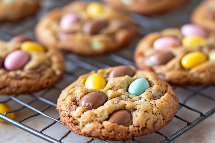 Cadbury Egg Cookies