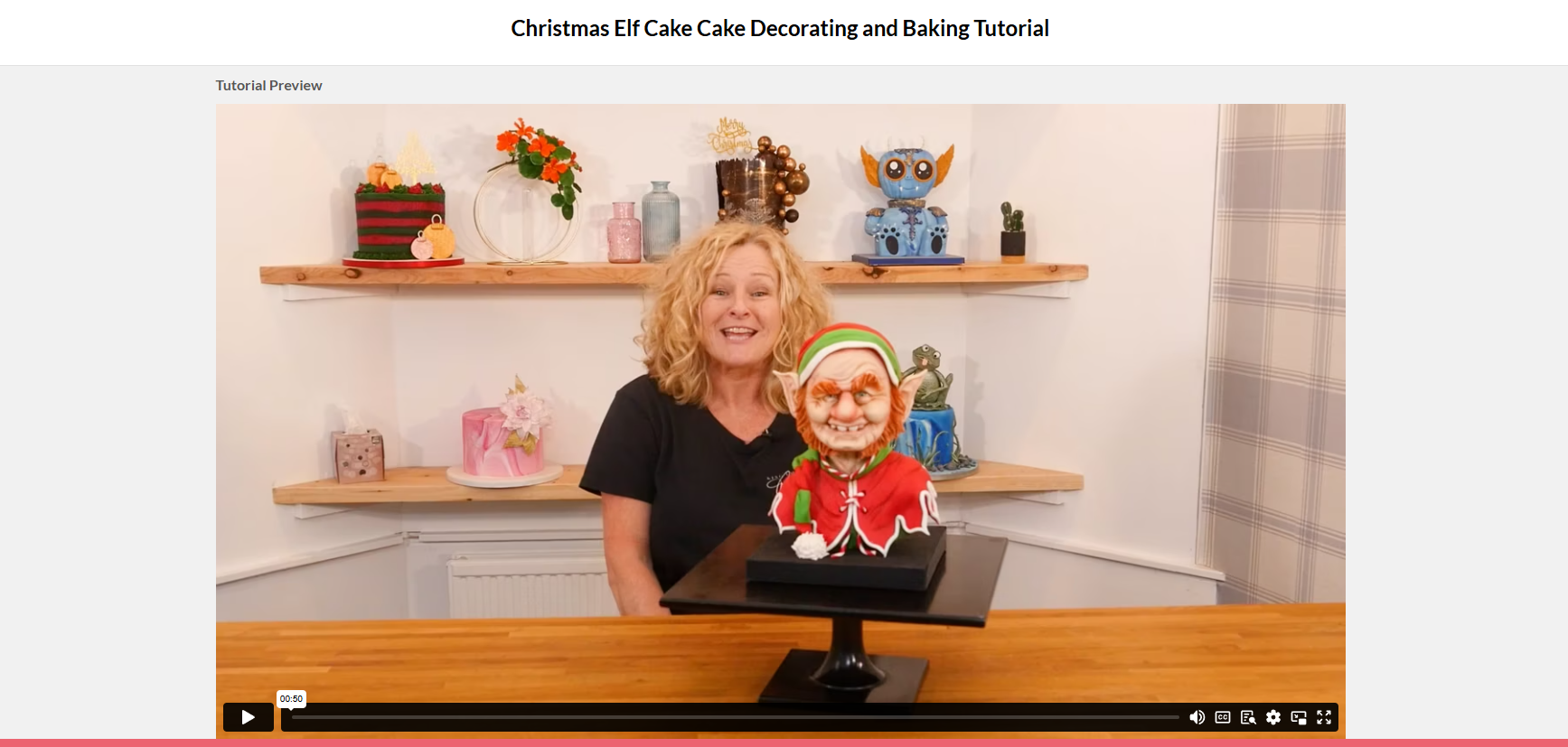 elf cake from cakeflix