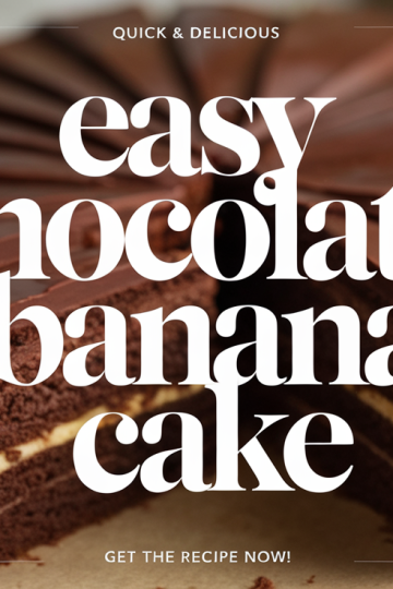 Chocolate Banana Snack Cake Recipe Guide