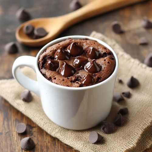 Chocolate Cookie in a Mug