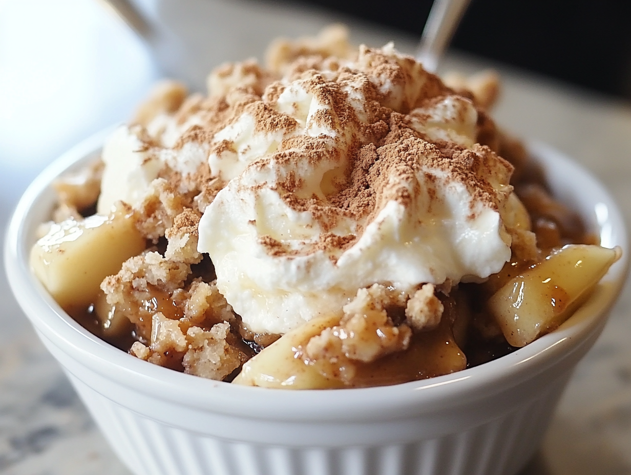 Cinnamon Apple Crumble