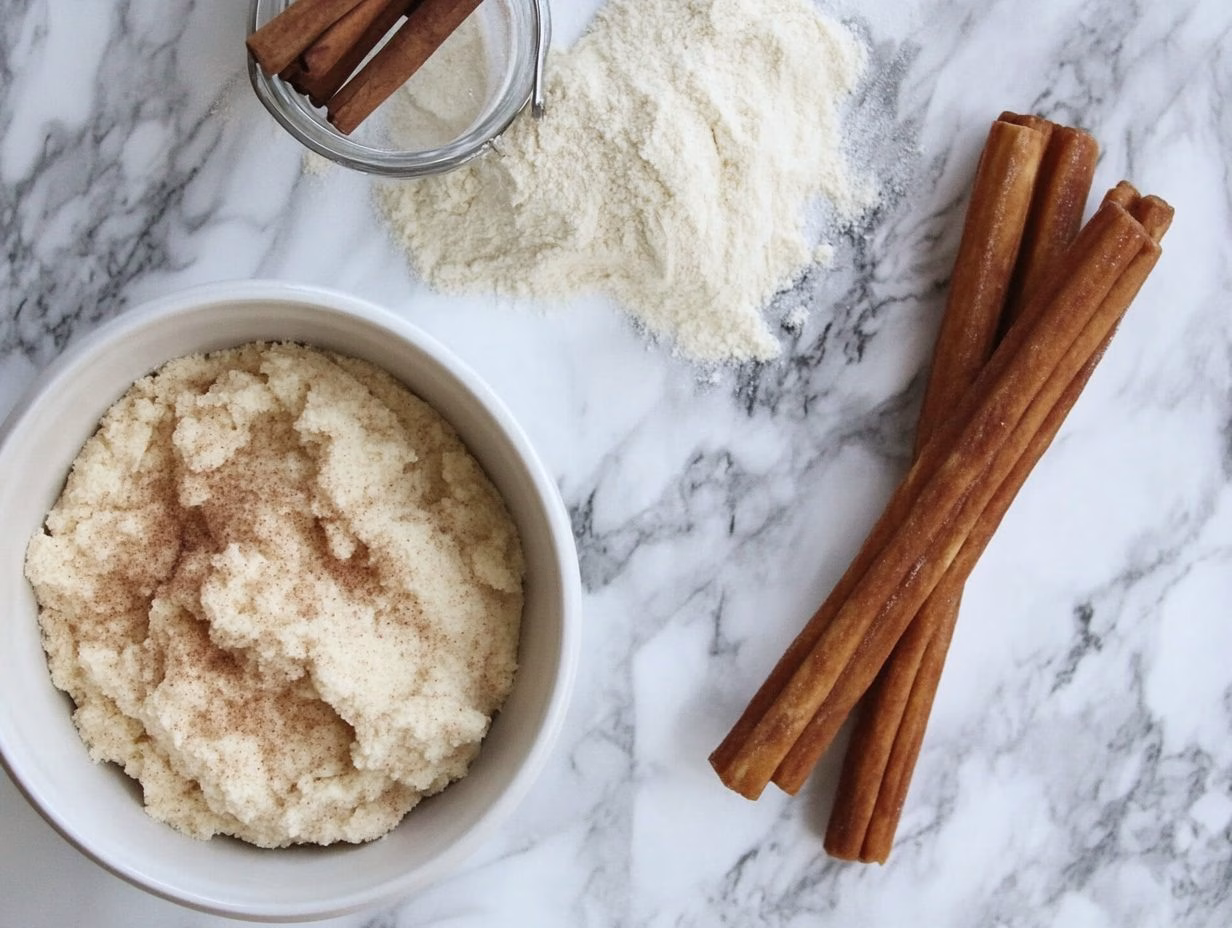 Cinnamon Sugar Churro Dough