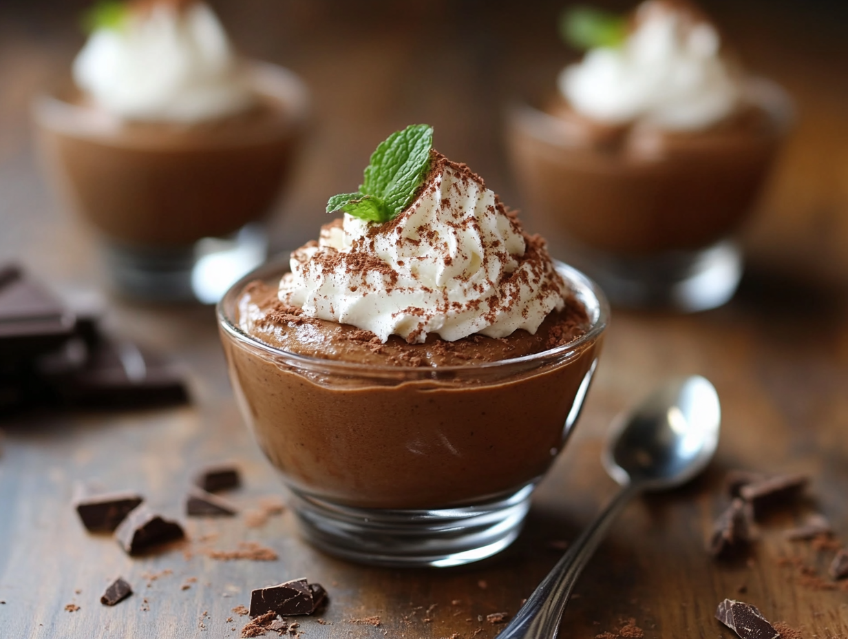 Cloud-Like Chocolate Mousse