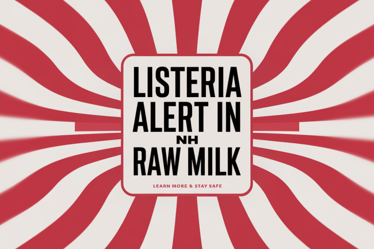 Listeria Alert in NH Raw Milk Products