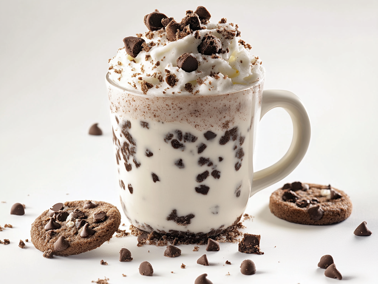 Cookies and Cream Mug Cookie