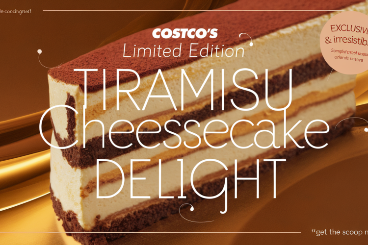 Costco’s Limited Edition Tiramisu Cheesecake Delight