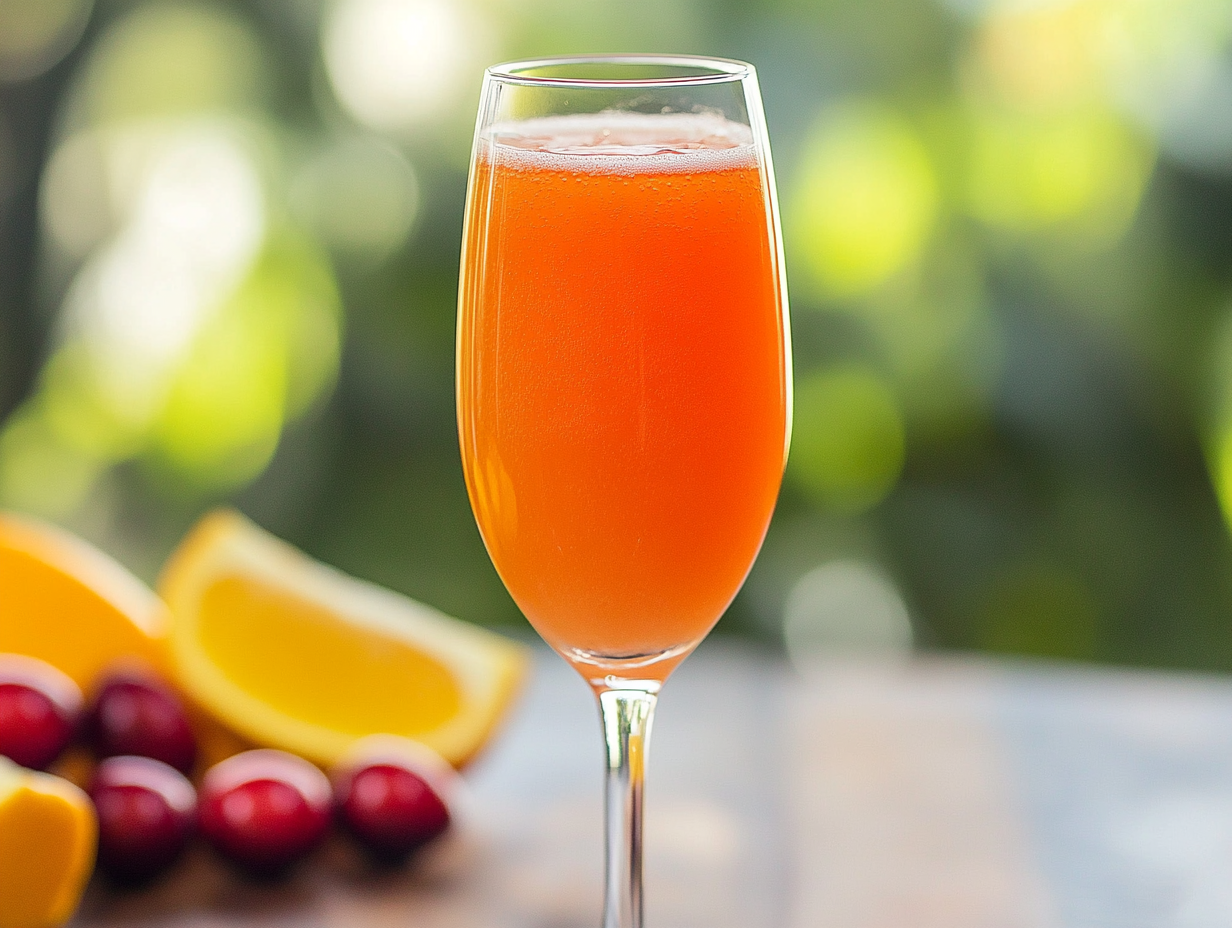 Cranberry Mimosa