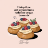 Dairy-Free Oat Cream Buns Redefine Vegan Desserts