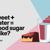 Drinking Water with Sweets Spikes Blood Sugar