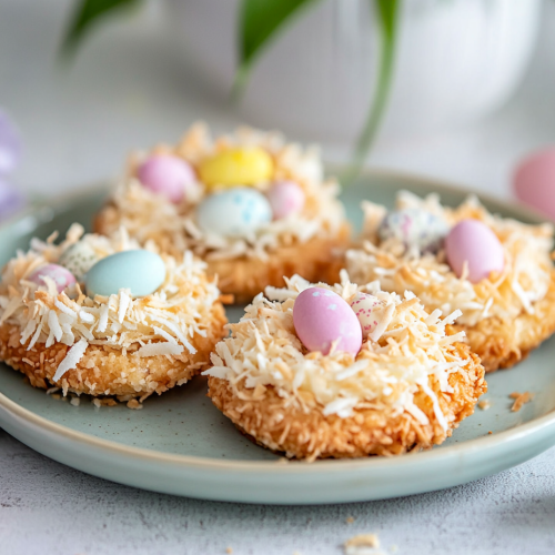 Easter Bird Nest Cookies