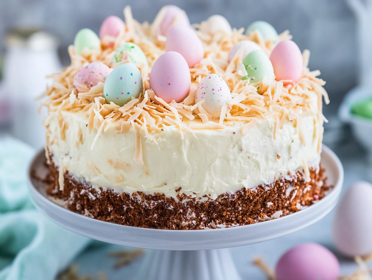 Easter Coconut Cake