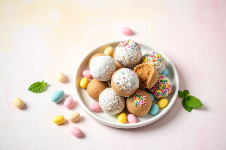 Easy Easter Egg Cookie Dough Truffles Everyone Loves