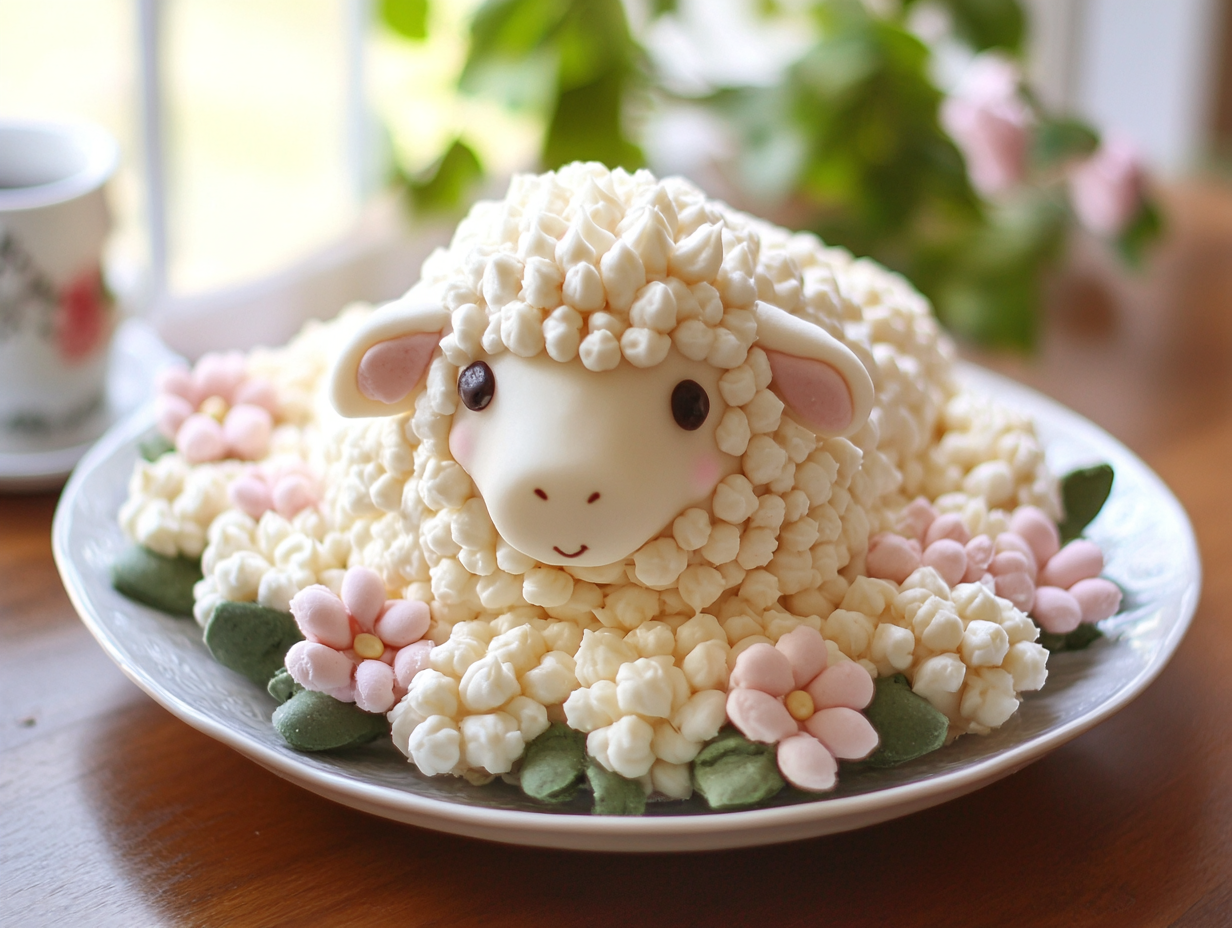 Easter Lamb Cake