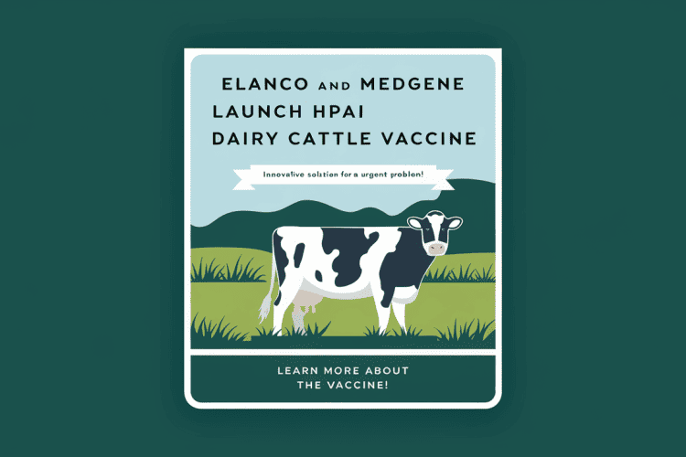 Elanco and Medgene Launch HPAI Dairy Cattle Vaccine