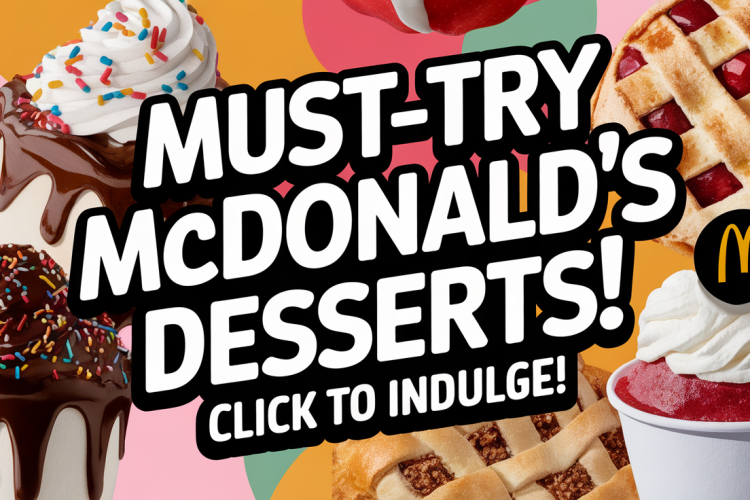Top McDonald's Desserts You Need to Try Today