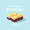 Frosted Lemon Brownies Recipe for Citrus Lovers