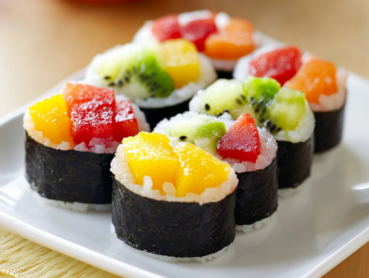 Fruity Mock Sushi Rolls