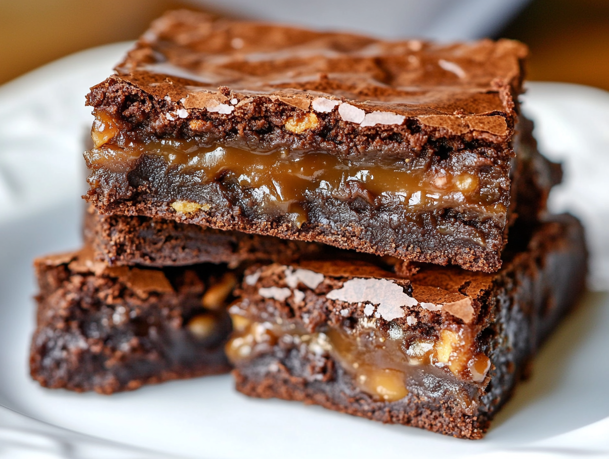 Ghirardelli Caramel Brownies