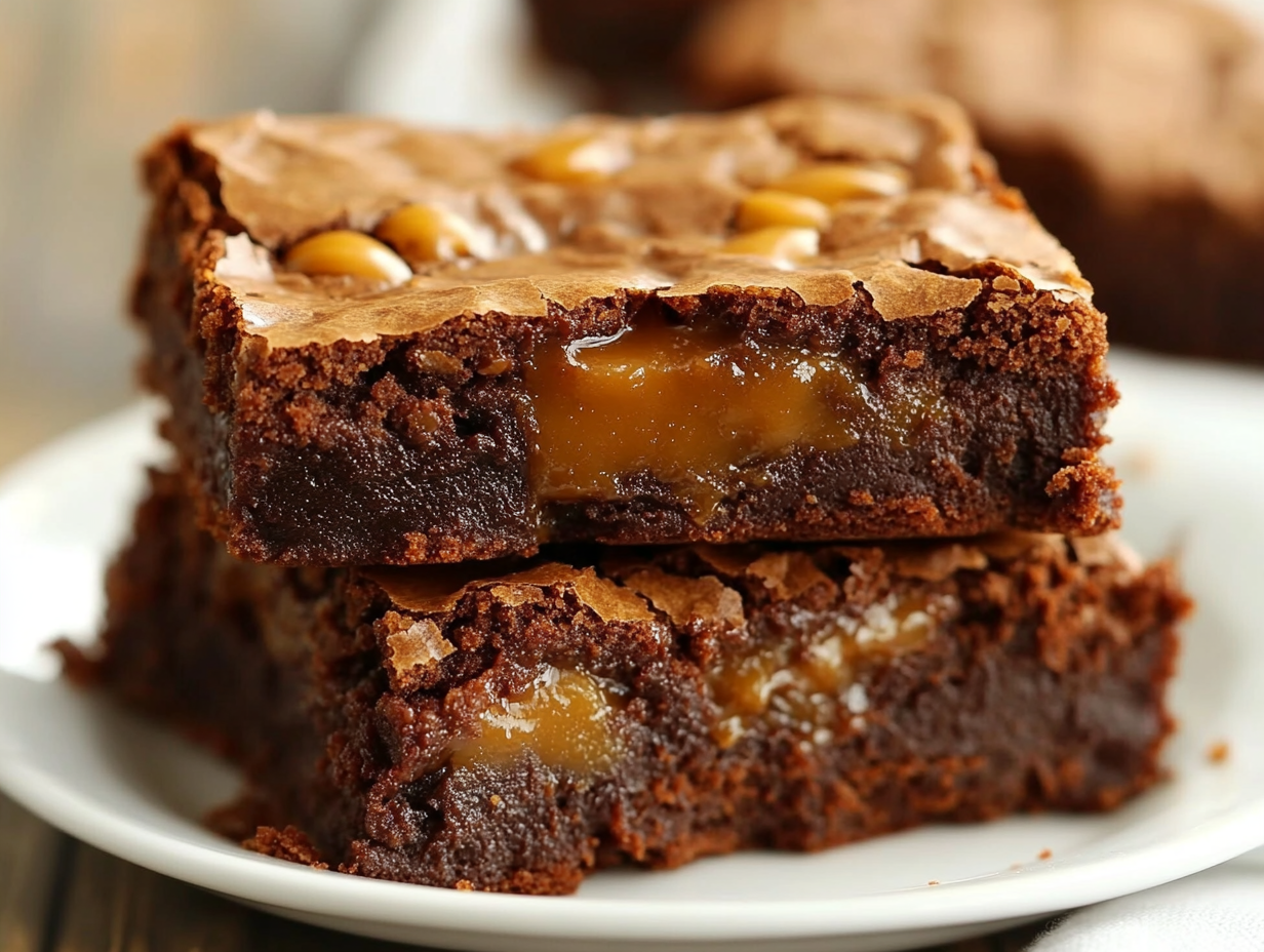 Ghirardelli Caramel Brownies