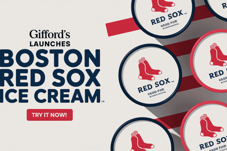 Gifford’s Launches Boston Red Sox Ice Cream