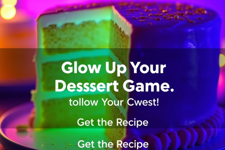 Easy Glowing Core Cake Recipe to Wow Your Guests