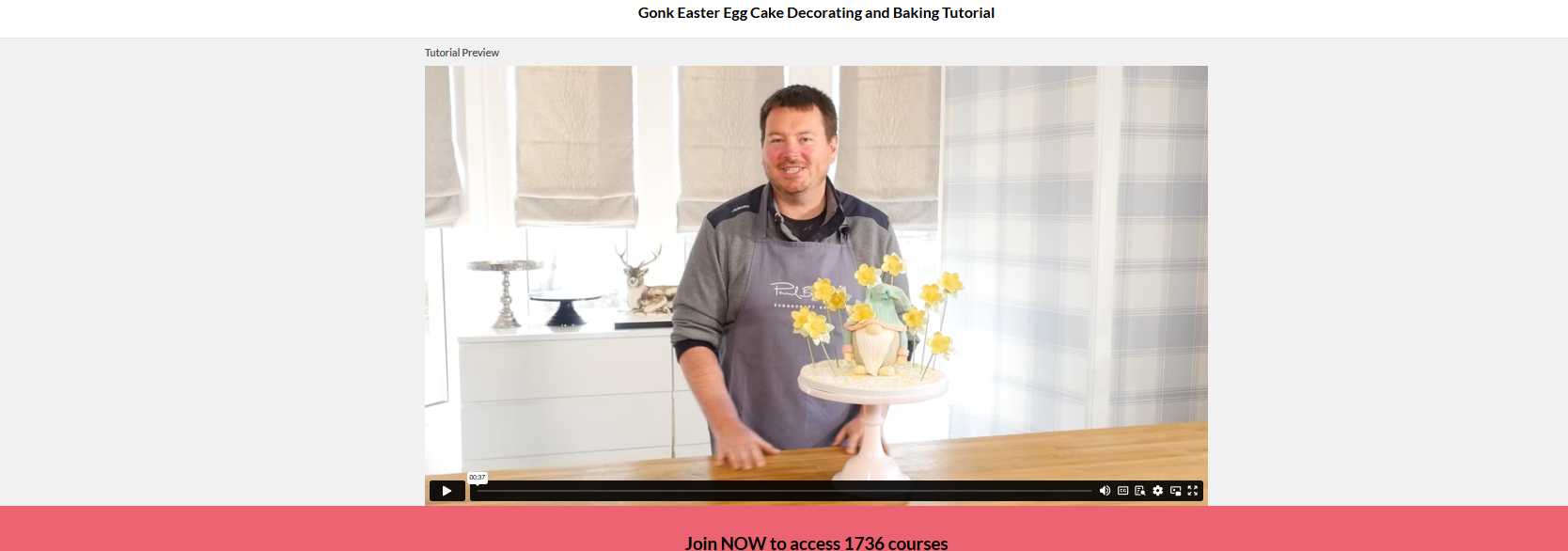 Gonk Easter Egg Cake