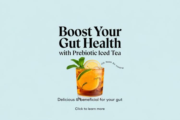 Halfday’s Prebiotic Iced Tea Boosts Gut Health
