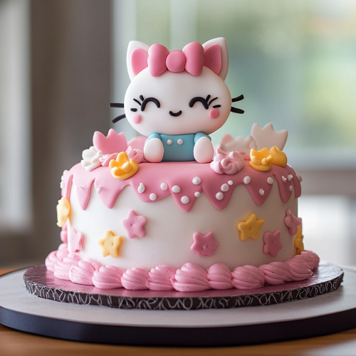 Hello Kitty Cake