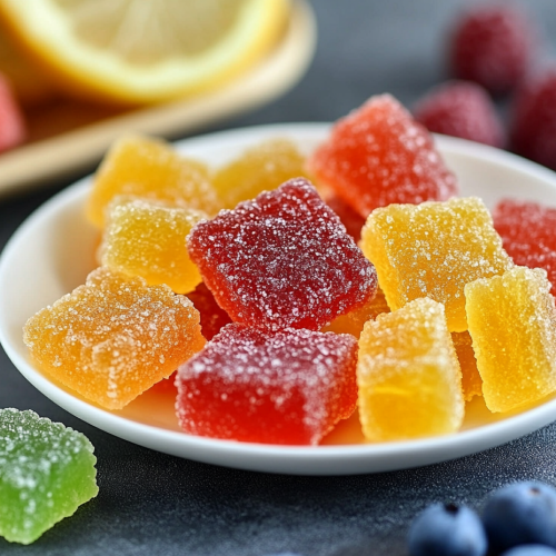 Homemade Fruit Gummies