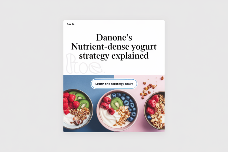 Danone’s Nutrient-Dense Yogurt Strategy Explained