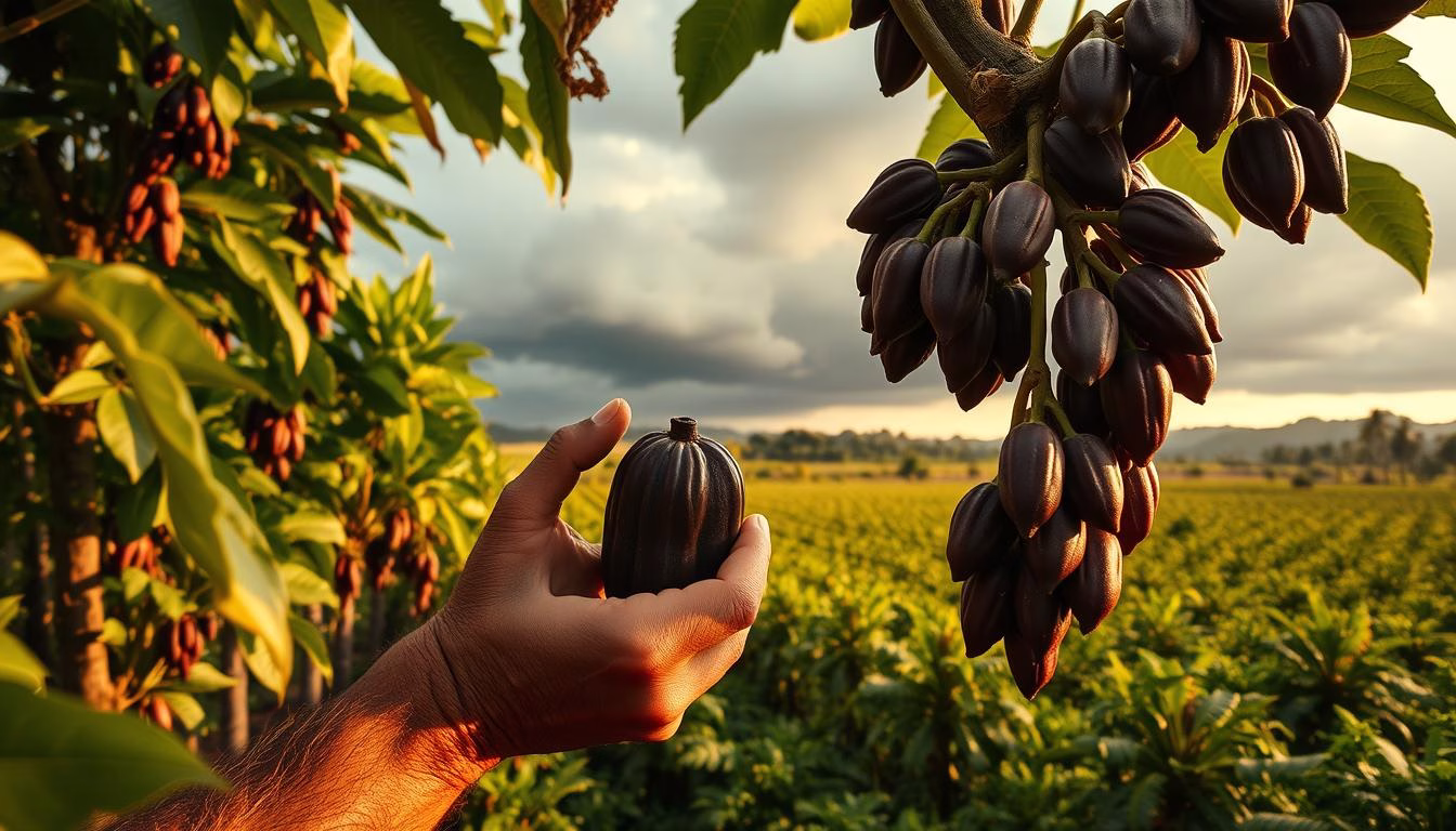 How climate change affects chocolate production