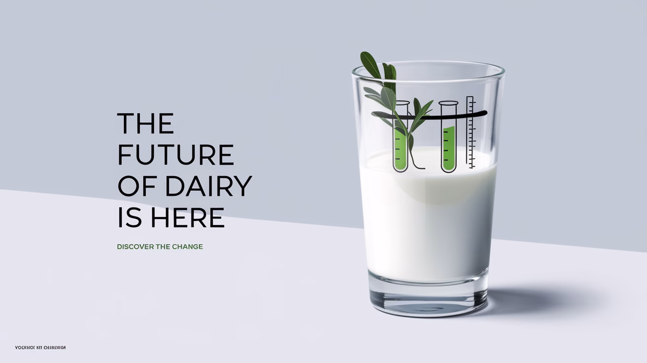 Lab-Made Milk Redefines Sustainable Dairy