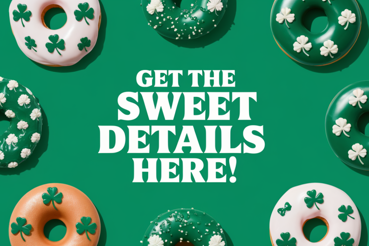Krispy Kreme’s St. Patrick’s Day Doughnut Collection