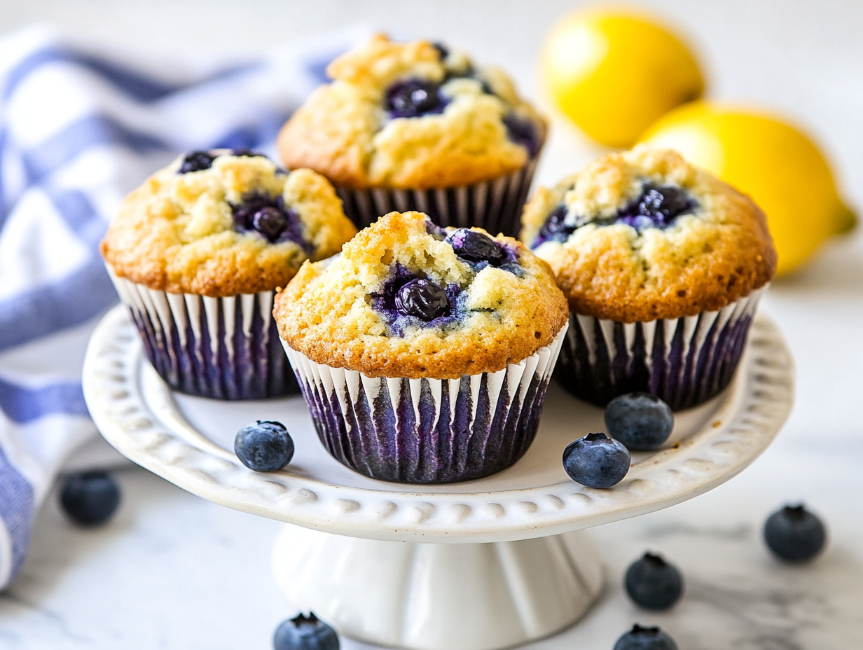 Lemon Blueberry Muffins