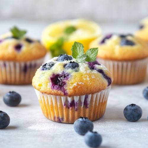 Lemon Blueberry Muffins