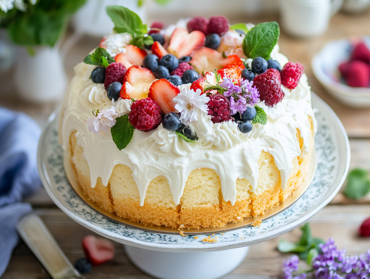 Light-as-Air Passover Chiffon Cake